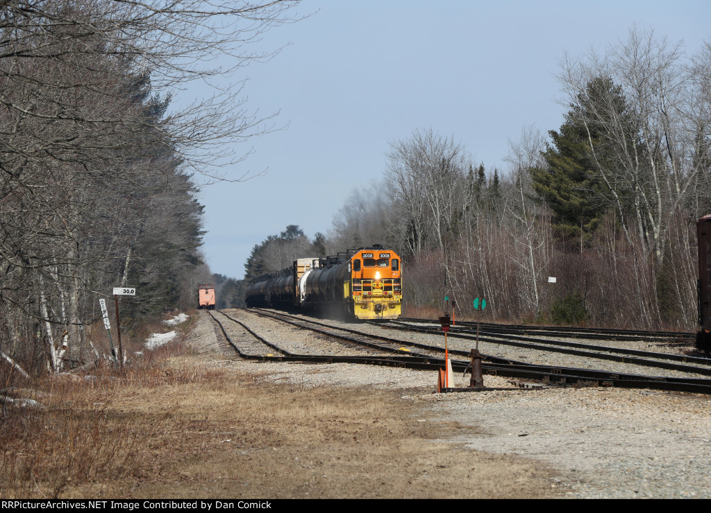 SLR 3008 Switches Lewiston Jct. 